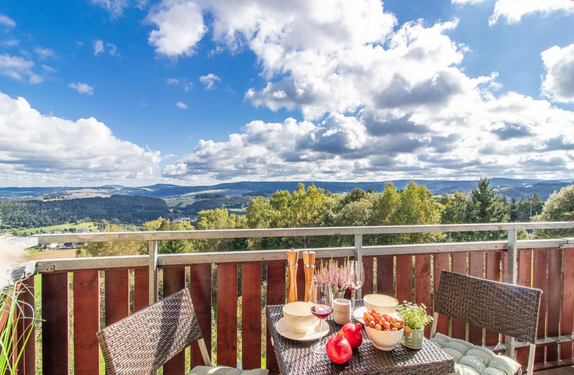Apartment Bergliebe I Balkon I Aufzug I Stellplatz Schwarzenberg  Luaran gambar
